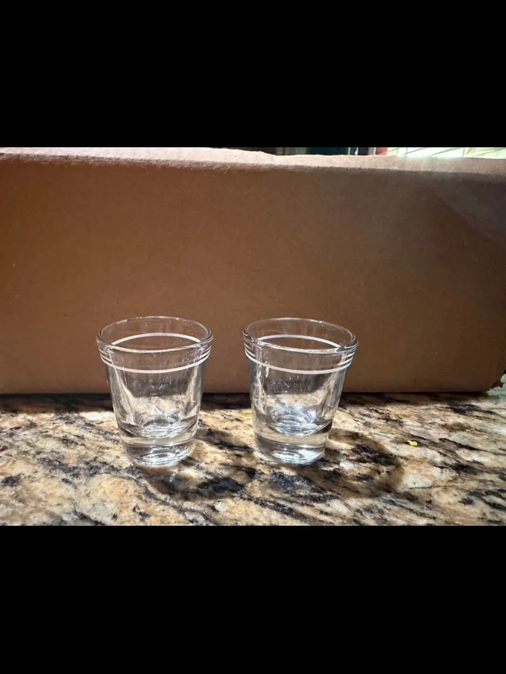 Clear Glass Shot Glasses - Set for Home Parties